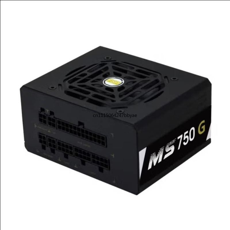 Sfx Power Supply 750W Gold - MS750G 750W ゴールド認証 フルモジュラー SFX電源ユニット。小型PCケース用ミニITXデスクトップPC電源。