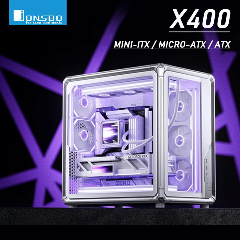 Mini Itx Case Water Cooling Support - Jonsbo X400 ATX シービュールーム デスクトップシャーシ eスポーツフレームワーク