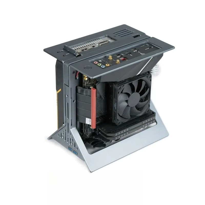 Mini Itx Case With Handle Portable - XPROTO ミニ用 XTIA ITX オープンフレーム 1U