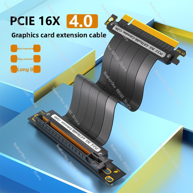 PCIe 4.0 x16 拡張アダプターケーブル、GPU用フ - Itx Case Pcie Riser 4.0 のレビューと価格