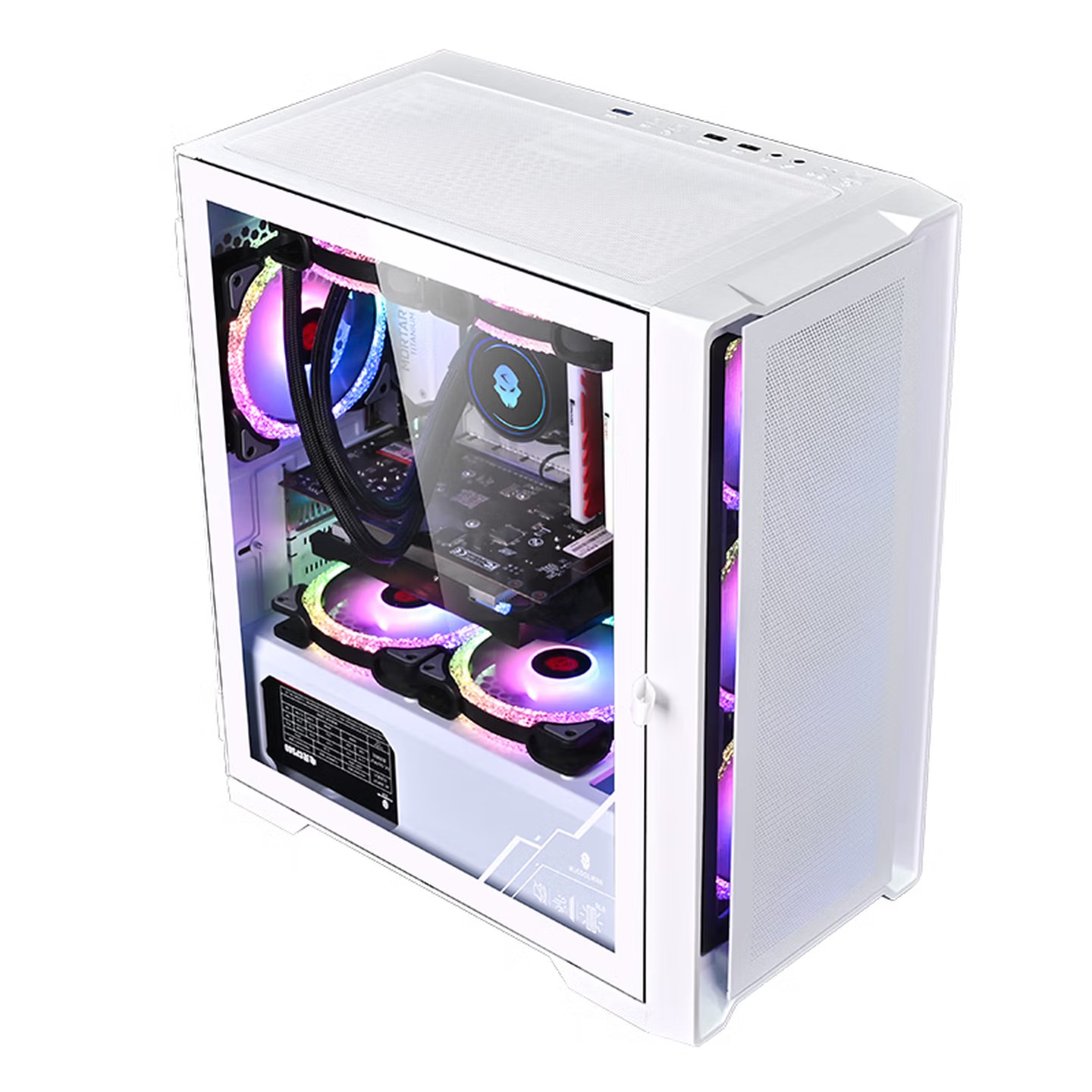 WJCOOLMAN ダストフリー プレイヤーズ ゲーム オフ - Mini Itx Case Water Cooling Support のレビューと価格