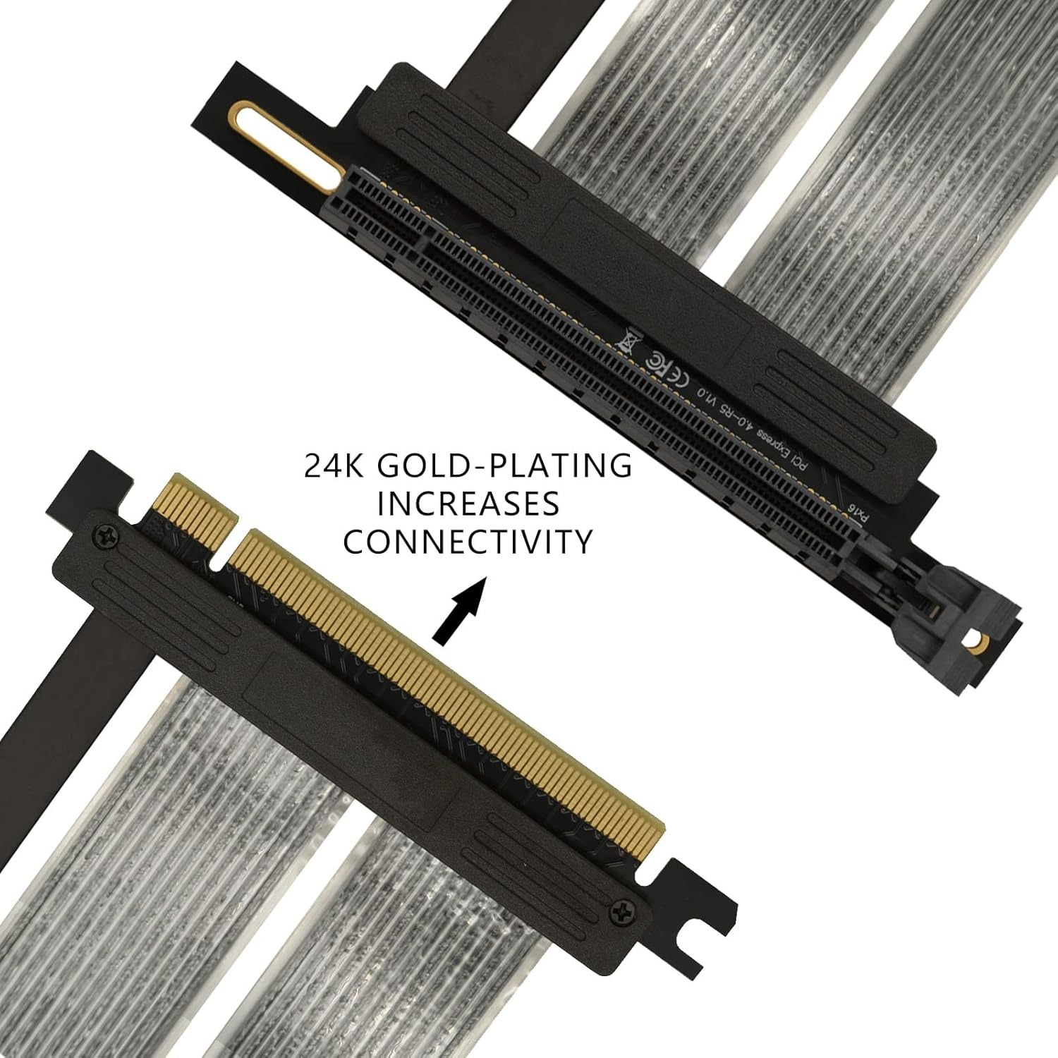 PCIe 4.0 X16 デュアルリバースライザーケーブル  - Itx Case Pcie Riser 4.0 のレビューと価格