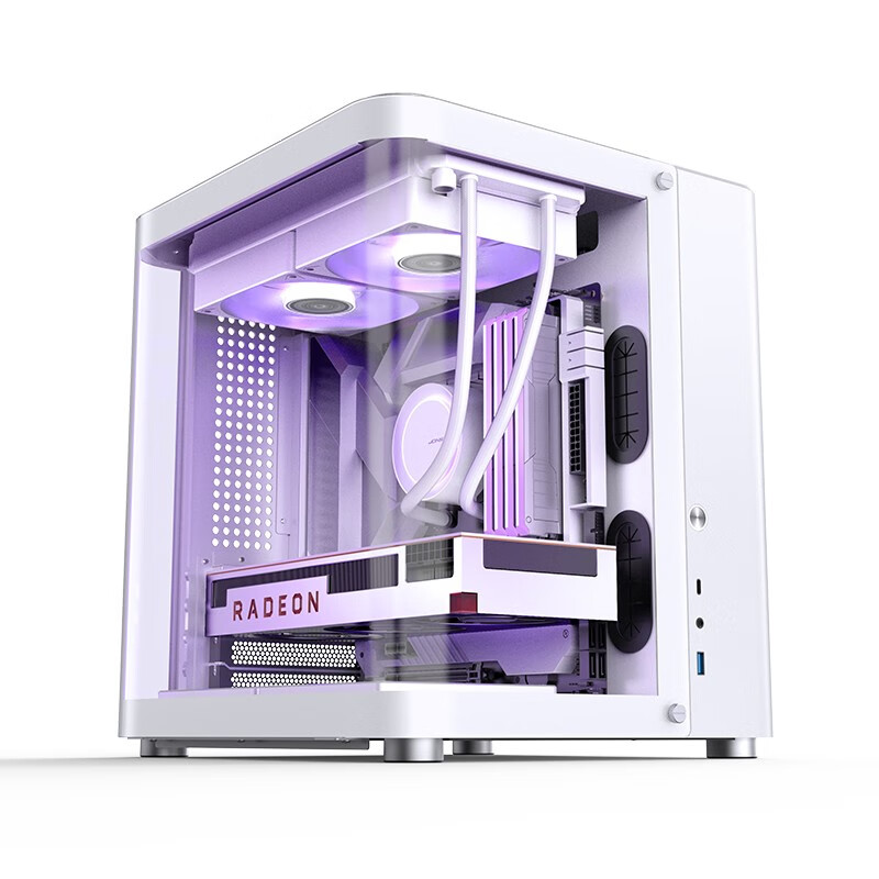 Jonsbo-冷却用の透明な強化ガラス製ミニケースTK-1/ - Mini Itx Case Water Cooling Support のレビューと価格