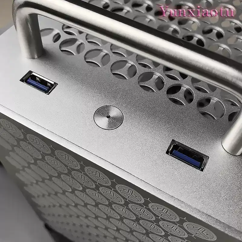 ミニITXコンピューターケース アルミ製 B2 スタイルハン - Mini Itx Case With Handle Portable のレビューと価格
