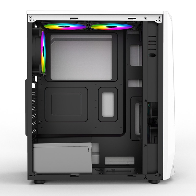 ATXゲーミングデスクトップPCケース、完全透明サイドパネル - Mini Itx Case Water Cooling Support のレビューと価格