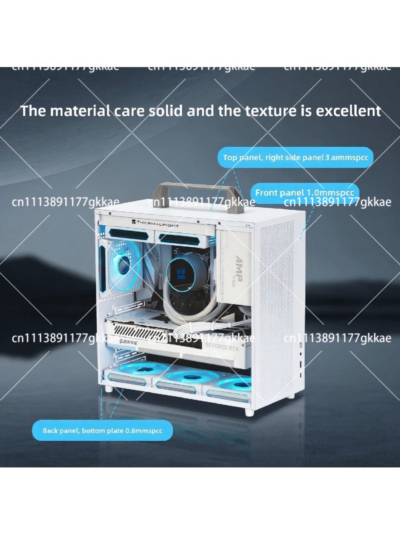 ミニ ITX コンピューターケース、ポータブルハンドルデザイ - Mini Itx Case Water Cooling Support のレビューと価格