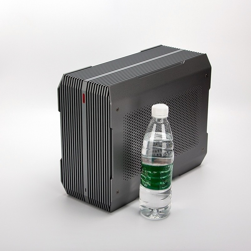 ミニ ITX アルミニウムシャーシ SFX 電源 水冷対応  - Itx Case 3 Slot Gpu Support のレビューと価格