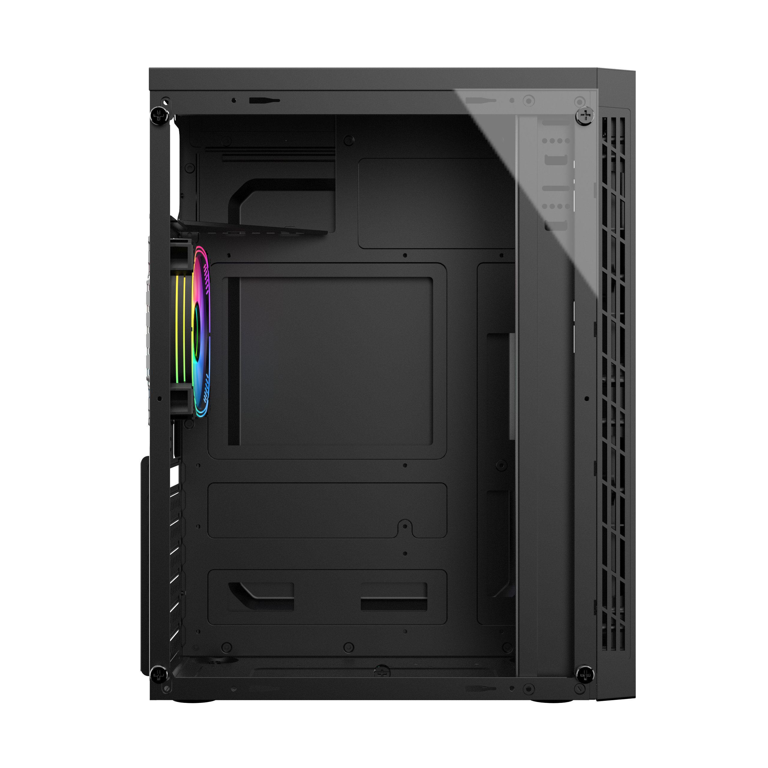 ビジネスやゲーム用のDIY PCケース。水冷対応、ケーブル配 - Mini Itx Case Water Cooling Support のレビューと価格
