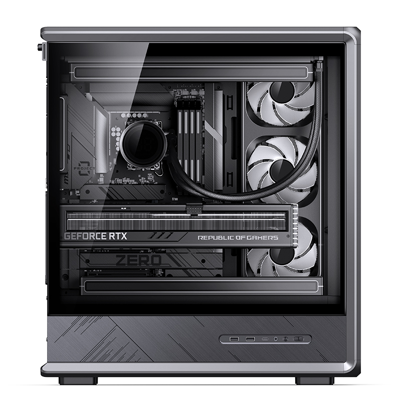 JONSBO D401 ATX PCケース エクソスケルトン - Mini Itx Case Water Cooling Support のレビューと価格