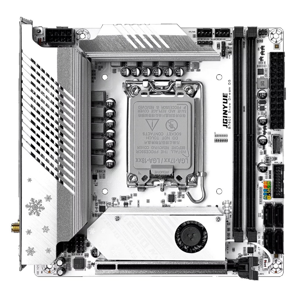 JGINYUE B760i-Snow Dream マザーボー - Itx Motherboard B760I Ddr5 のレビューと価格