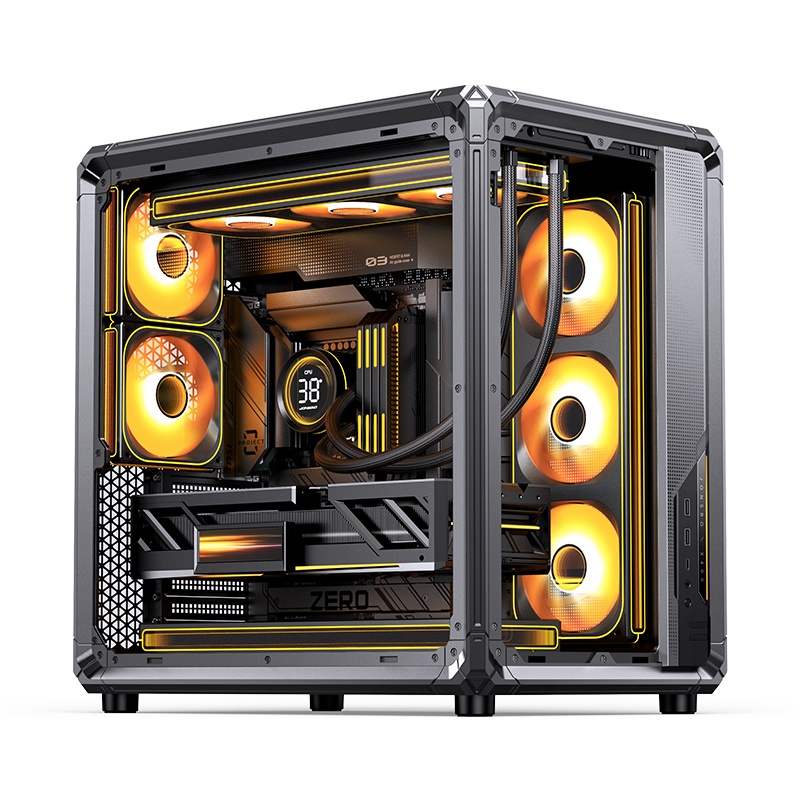 Jonsbo X400 ATX シービュールーム デスクトッ - Mini Itx Case Water Cooling Support のレビューと価格
