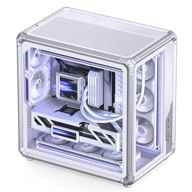 Jonsbo X400 ATX シービュールーム デスクトッ - Mini Itx Case Water Cooling Support のレビューと価格