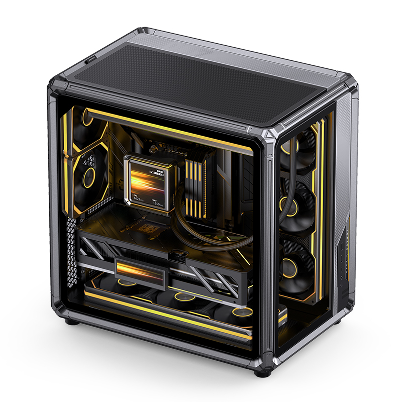 Jonsbo X400 ATX シービュールーム デスクトッ - Mini Itx Case Water Cooling Support のレビューと価格
