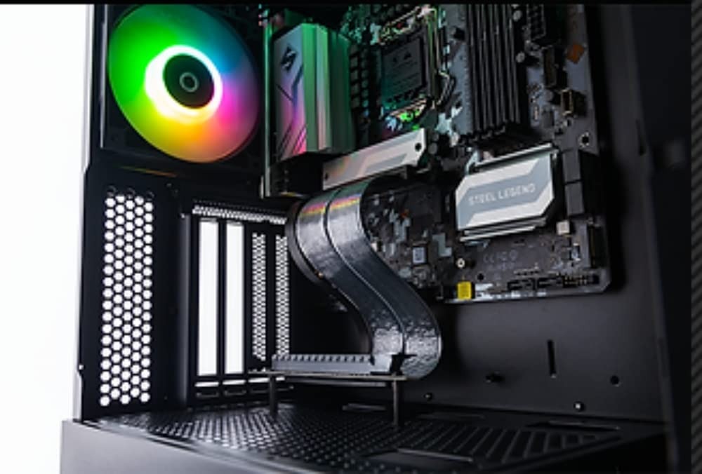 PCIe 4.0 X16 デュアルリバースライザーケーブル  - Itx Case Pcie Riser 4.0 のレビューと価格