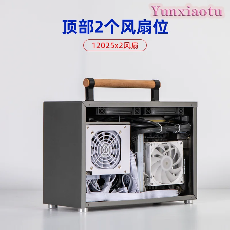 P26 ポータブルA4ミニITXケース。ハンドル付きで、SF - Mini Itx Case With Handle Portable のレビューと価格
