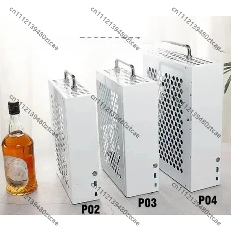 白いポータブル ITX MATX ミニ PC ケースハンドル - Mini Itx Case With Handle Portable のレビューと価格