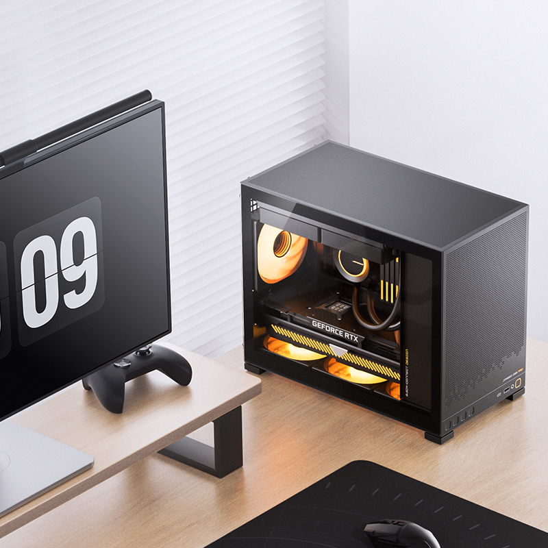 Jonsbo D32 STD/PRO デスクトップケース M - Mini Itx Case Water Cooling Support のレビューと価格