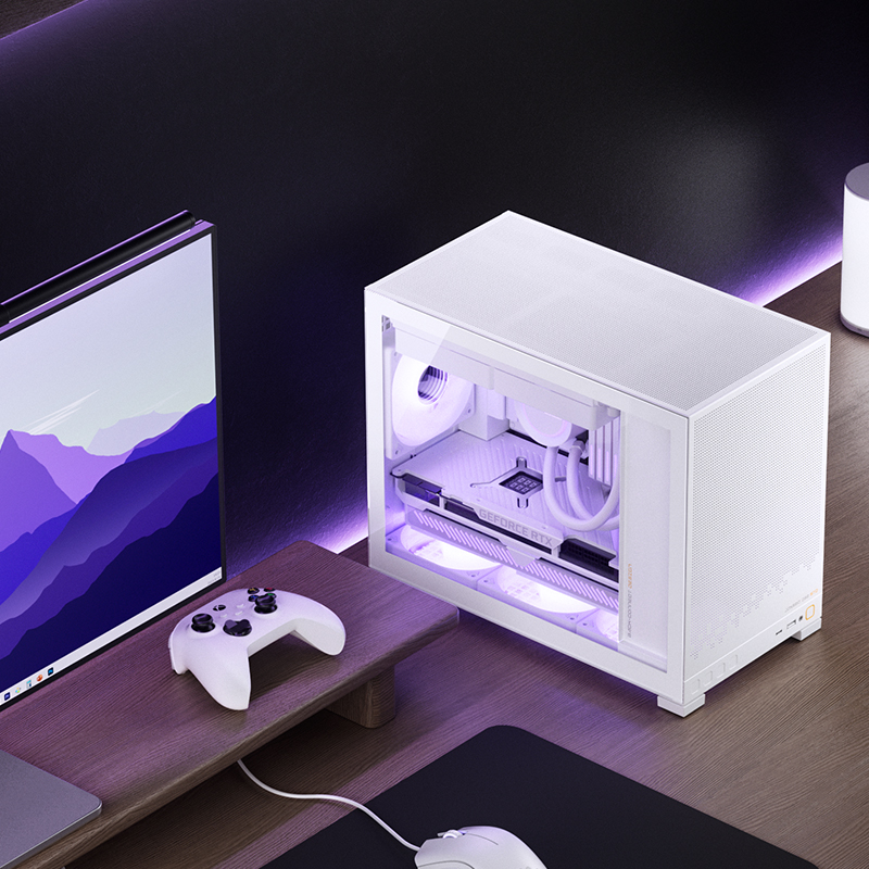 Jonsbo D32 STD/PRO デスクトップケース M - Mini Itx Case Water Cooling Support のレビューと価格