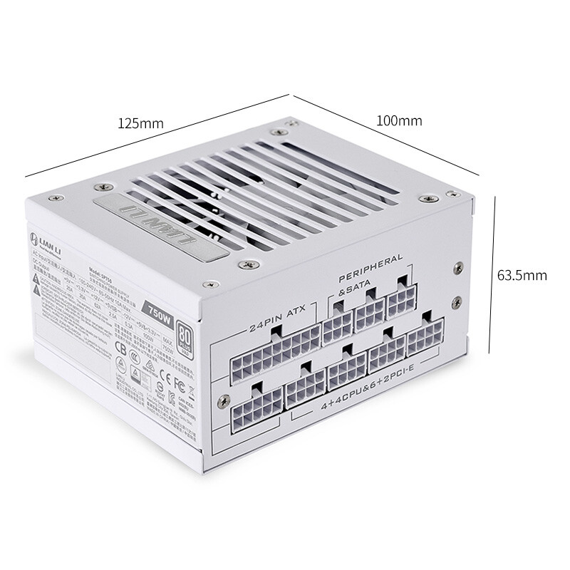 リアン李750ワット電源itx sfx psu金メダル完全な - Sfx Power Supply 750W Gold のレビューと価格