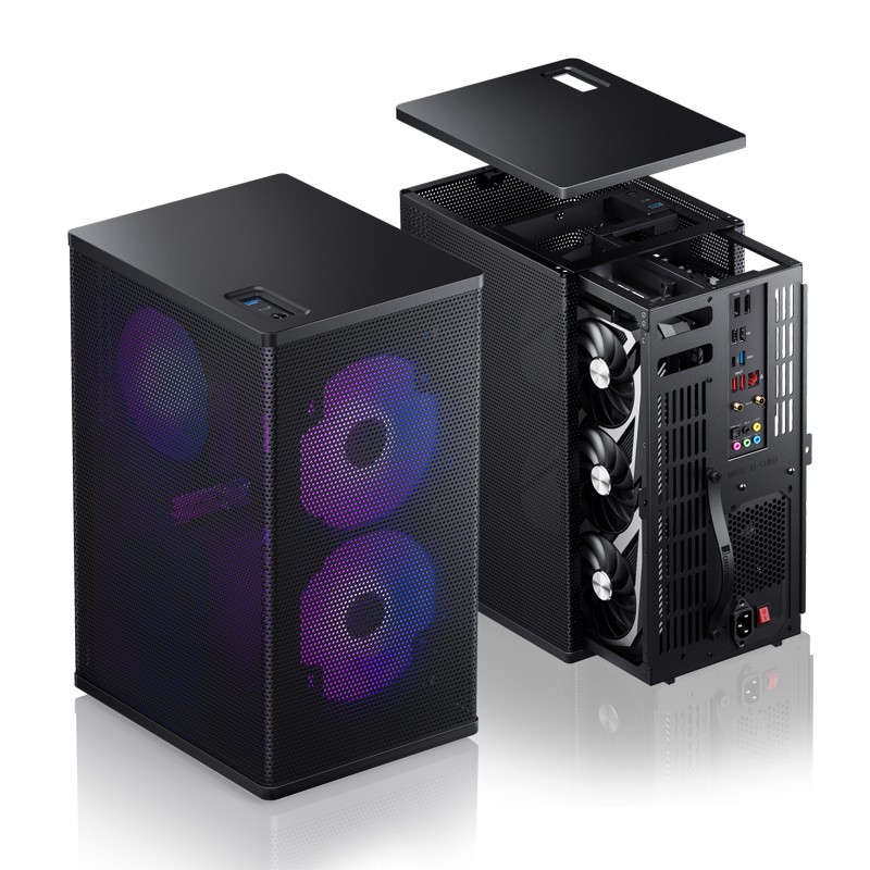 VR3 Mini-ITXケース、アップライトタワーシャーシ、 - Mini Itx Case Water Cooling Support のレビューと価格