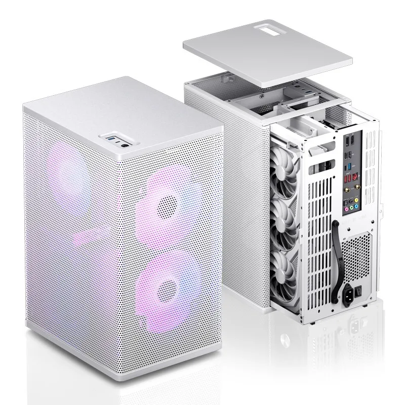 VR3 Mini-ITXケース、アップライトタワーシャーシ、 - Mini Itx Case Water Cooling Support のレビューと価格