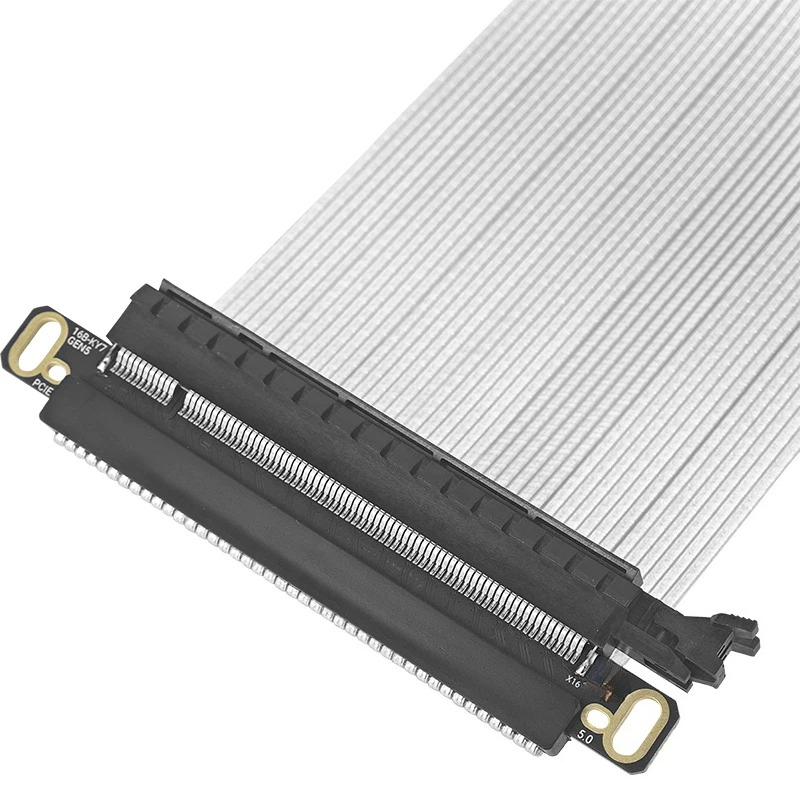 PCIe 5.0 X16 GPU ライザーケーブル。二重曲げ - Itx Case Pcie Riser 4.0 のレビューと価格