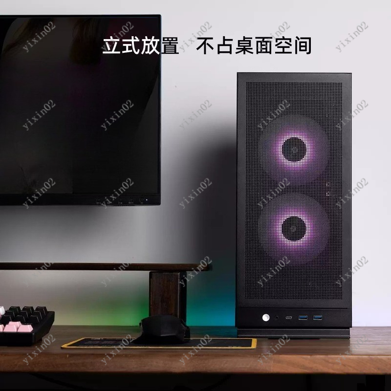 A4縦型ITXデスクトップコンピューターケース、高性能コンパ - Mini Itx Case Water Cooling Support のレビューと価格
