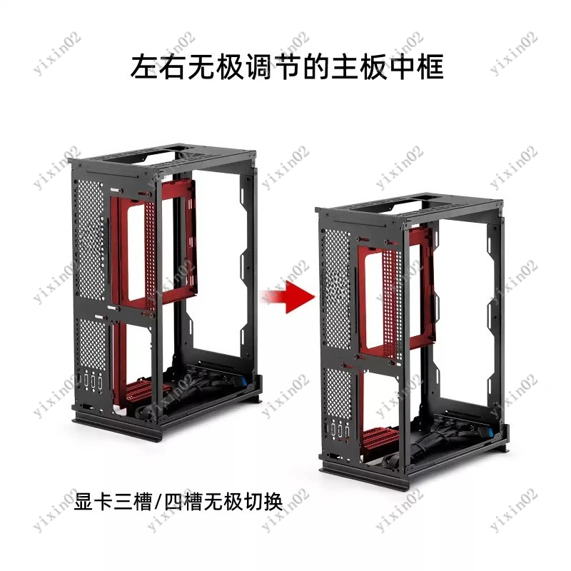 A4縦型ITXデスクトップコンピューターケース、高性能コンパ - Mini Itx Case Water Cooling Support のレビューと価格