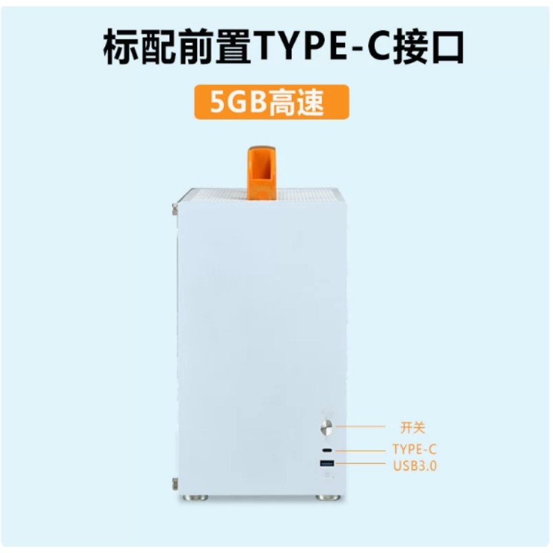 X79 ポータブルホワイトミニコンピューターケース、側面透明 - Mini Itx Case Water Cooling Support のレビューと価格