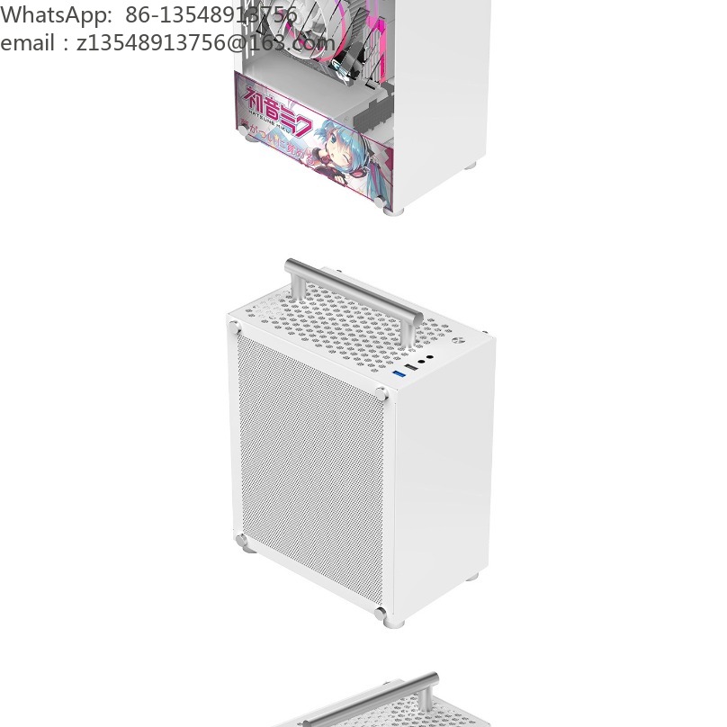 T40 ミニITX PCケース ポータブルハンドル アクリル - Mini Itx Case With Handle Portable のレビューと価格