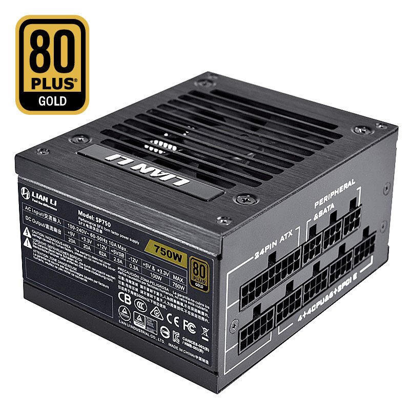 リアン李750ワット電源itx sfx psu金メダル完全な - Sfx Power Supply 750W Gold のレビューと価格