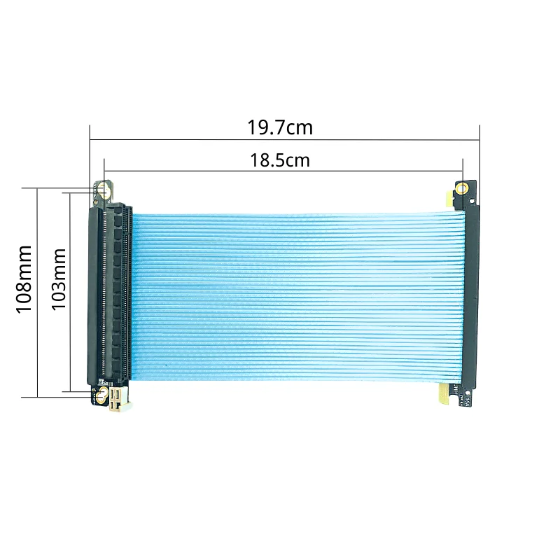 デュアルリバースPCIe 4.0ライザーケーブル 垂直GPU - Itx Case Pcie Riser 4.0 のレビューと価格