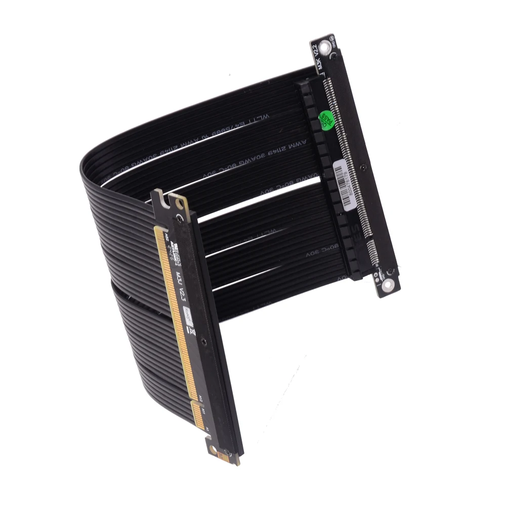 デュアルリバースライザーケーブル延長,pcie4.0互換,ビ - Itx Case Pcie Riser 4.0 のレビューと価格