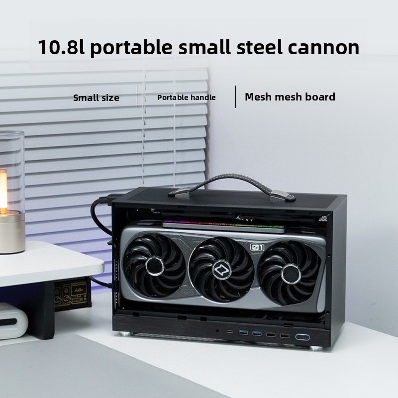 ポータブル S400PRO ミニ ITX ケース ハンドル付 - Mini Itx Case With Handle Portable のレビューと価格