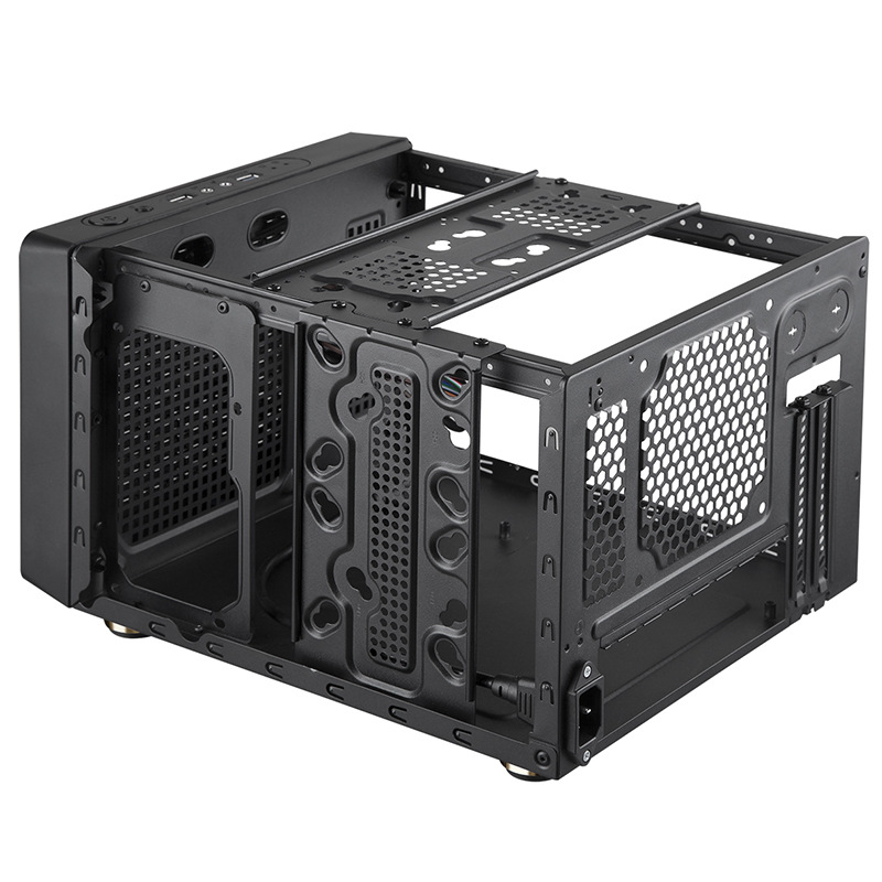 ミニMATX PCケース コンパクトデスクトップコンピュータ - Mini Itx Case Water Cooling Support のレビューと価格