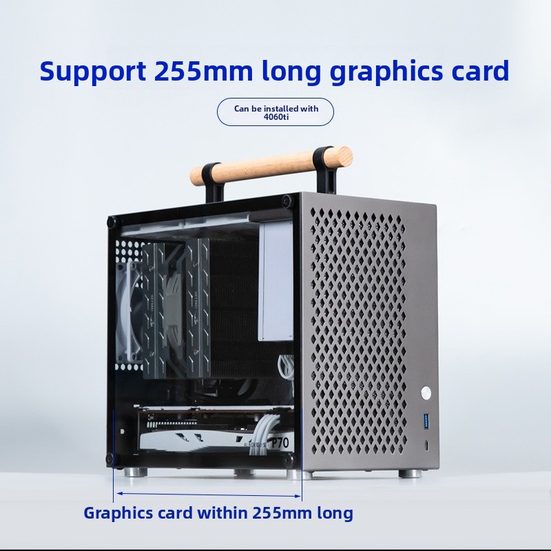 フルアルミニウム ITX ケースミニポータブルハンドル PC - Mini Itx Case With Handle Portable のレビューと価格
