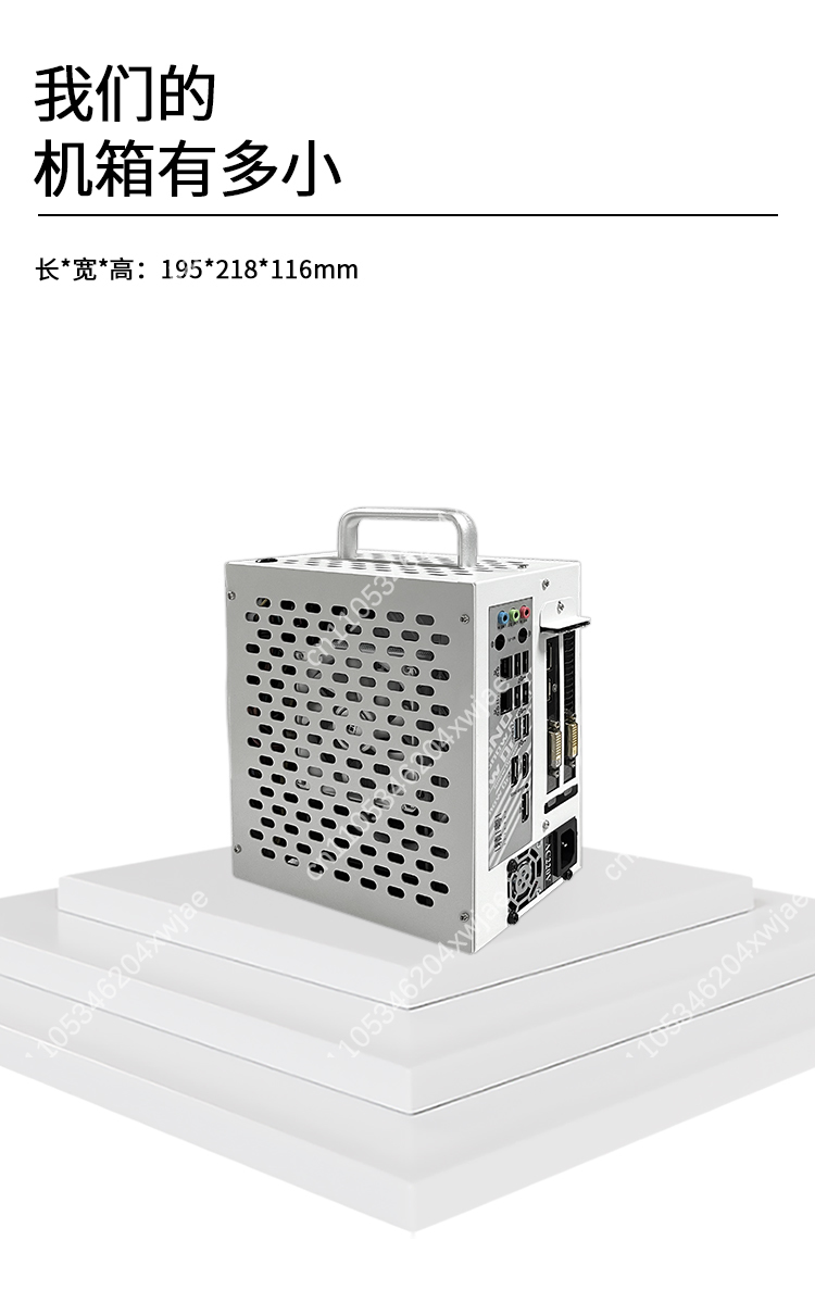 1U電源ユニット搭載のポータブルMini ITXケース、オフ - Mini Itx Case With Handle Portable のレビューと価格