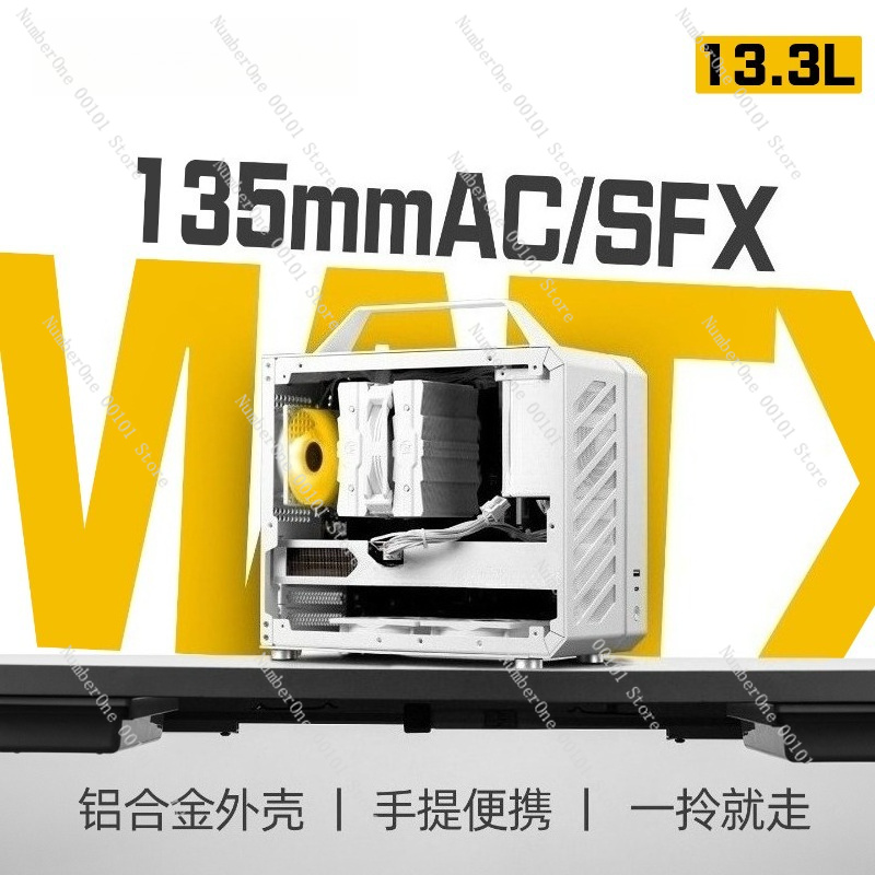 ミニITX PCケース 強化ガラス ポータブル MATX コ - Mini Itx Case Water Cooling Support のレビューと価格
