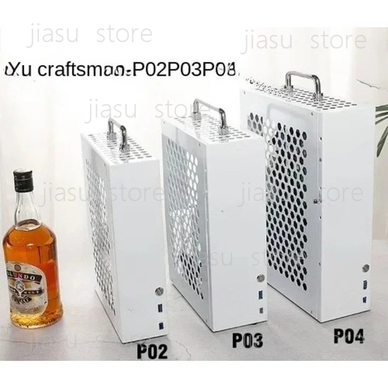 ホワイト P02/P03/P04 ミニ ITX MATX デ - Mini Itx Case With Handle Portable のレビューと価格
